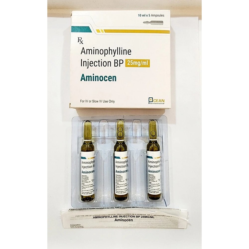 Aminophylline 25 Mg/Ml Injection