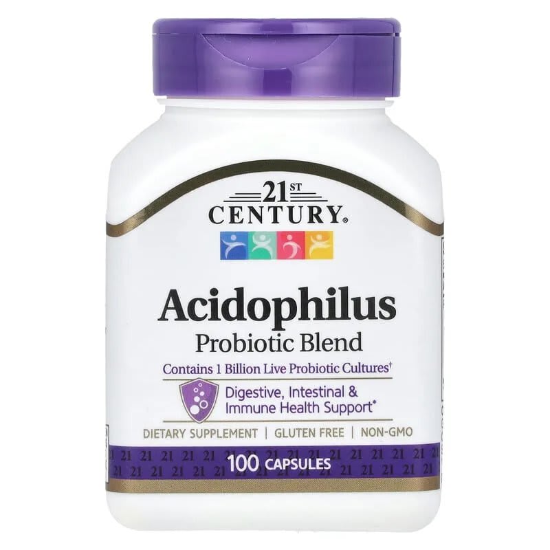 Acidophilus Probiotic Digest Capsules - 1 Bottle of 100 Capsules