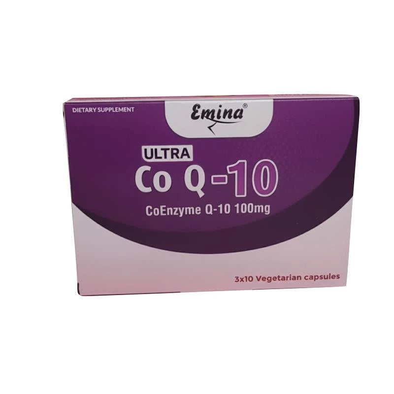 Generic Coenzyme Q10 100mg Capsules - 1 Bottle of 30 Capsules