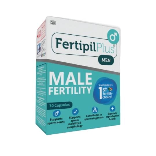 Fertipil Plus Male Fertility Support Capsules - 1 Pack of 30 Capsules