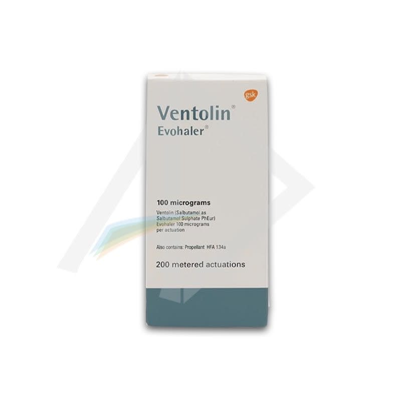 Ventolin 100mcg evohaler -200doses