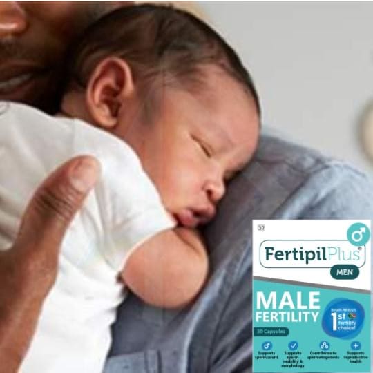 Fertipil Plus Male Fertility Support Capsules - 1 Pack of 30 Capsules