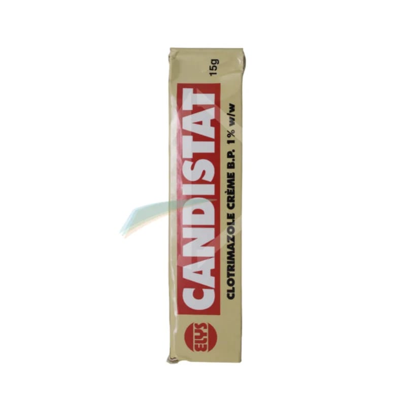 Candistat 1% Clotrimazole Antifungal Cream - 15g Tube