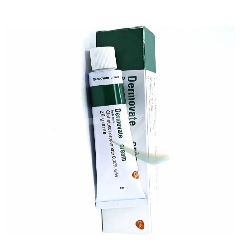 Dermovate 0.05% Clobetasol Propionate Cream - 25g Tube