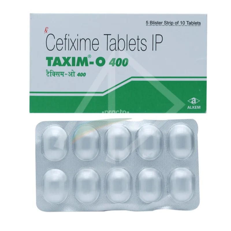 Taxim-O 50mg/5ml Cefixime Pediatric Dry Suspension - 60ml Bottle