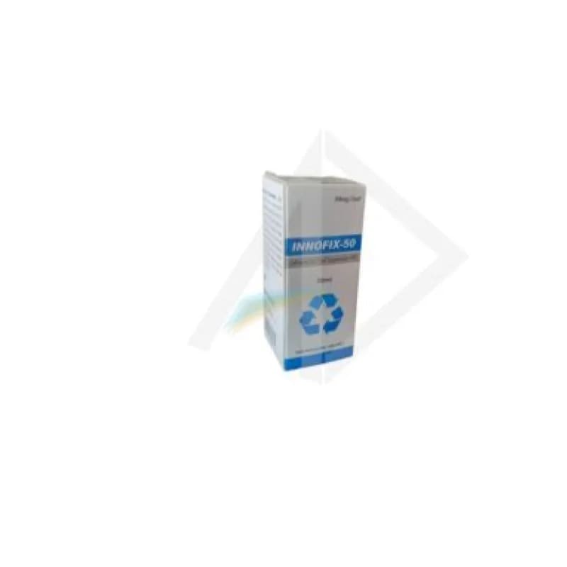 Innofix 200mg Cefixime Antibiotic Tablets - 1 Strip of 10 Tablets