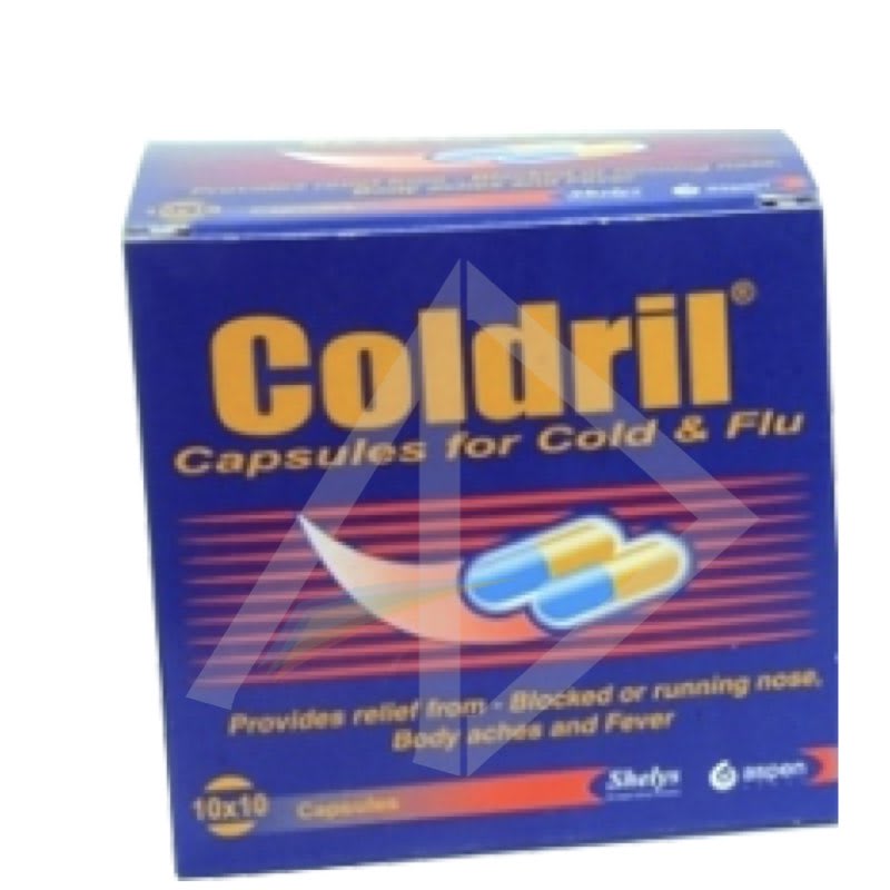 Coldril 500mg Capsule - pack 10's