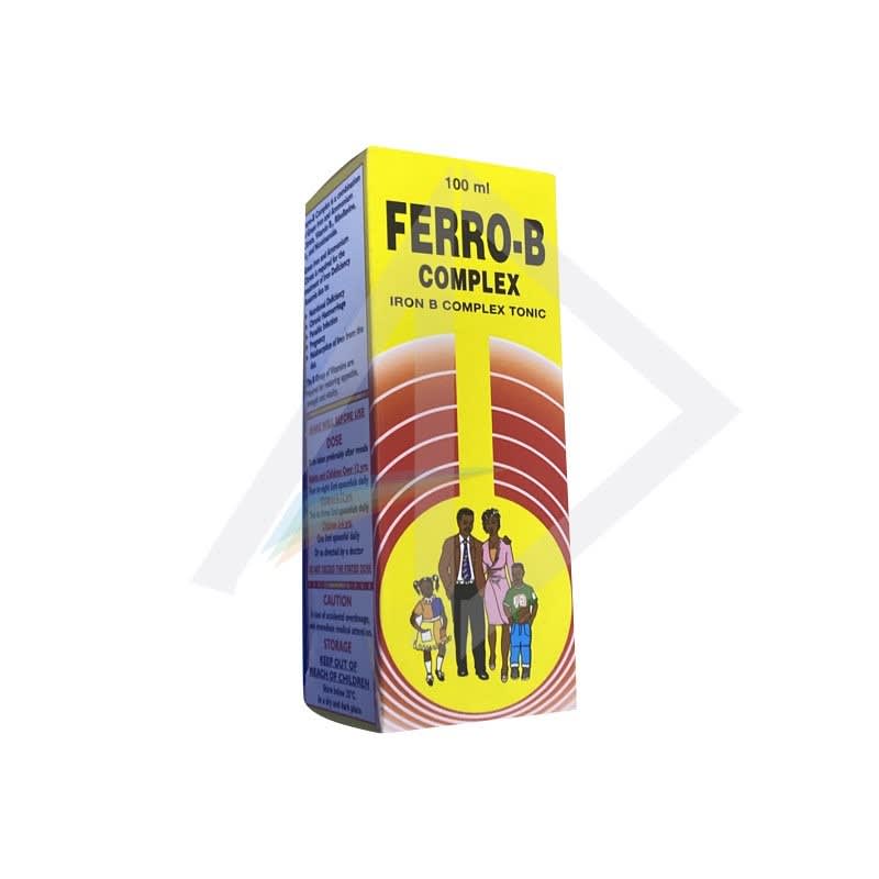Ferro - B, Iron and B-Complex Tonic, 60mils