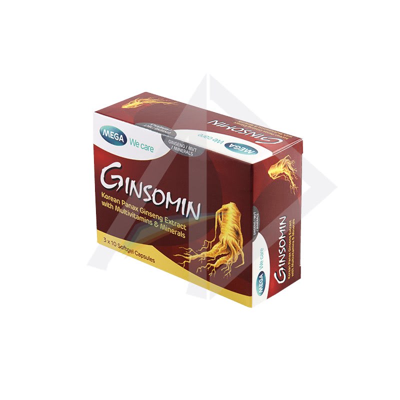 Ginseng with Multivitamin Capsule (Ginsomin) - 30's
