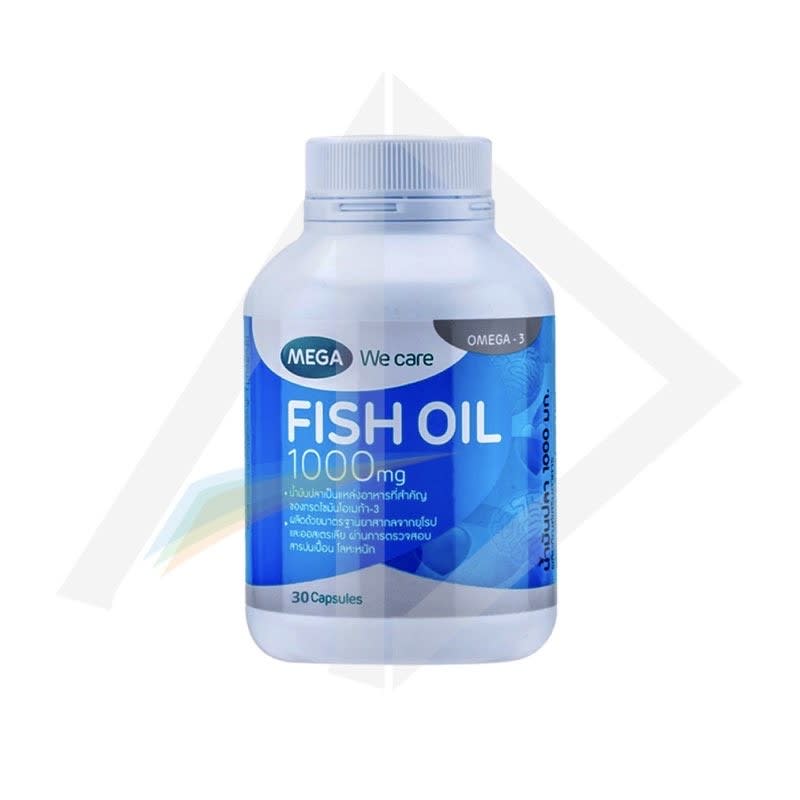 Mega Fish Oil 1000mg capsules-30's