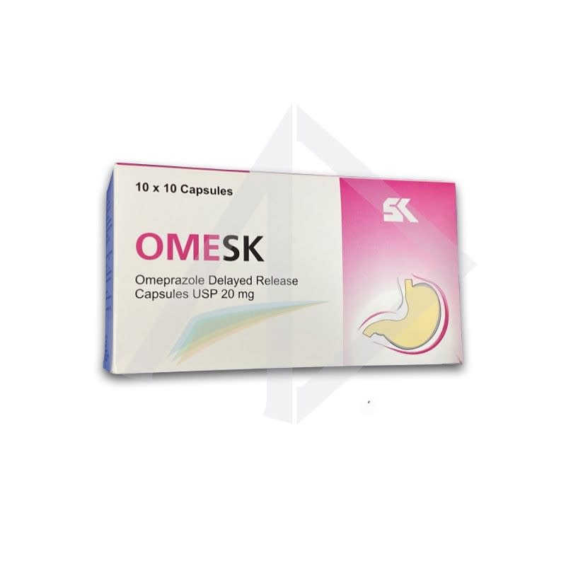 Omesk 20mg Tablet - strip 10's