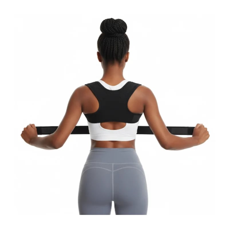 Adjustable Upper Back Posture Corrector Brace - 1 Unit