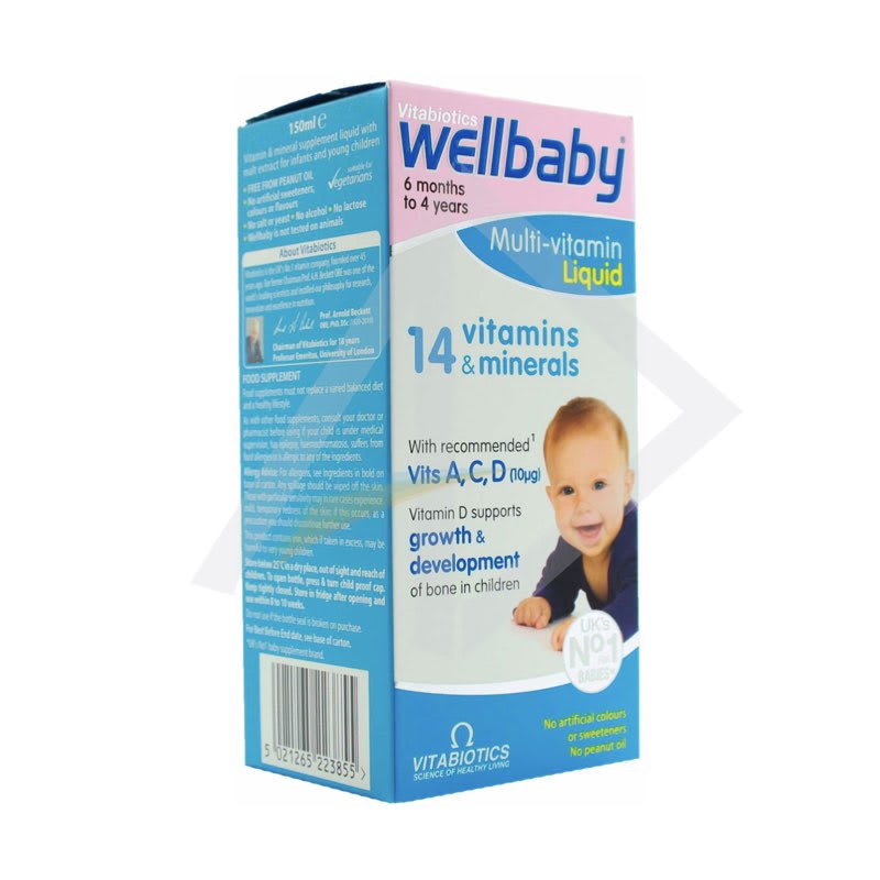 Wellbaby Multivitamin Liquid, 150ml