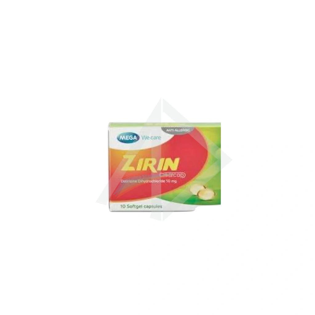 Zirin 10mg Tablets - 10's