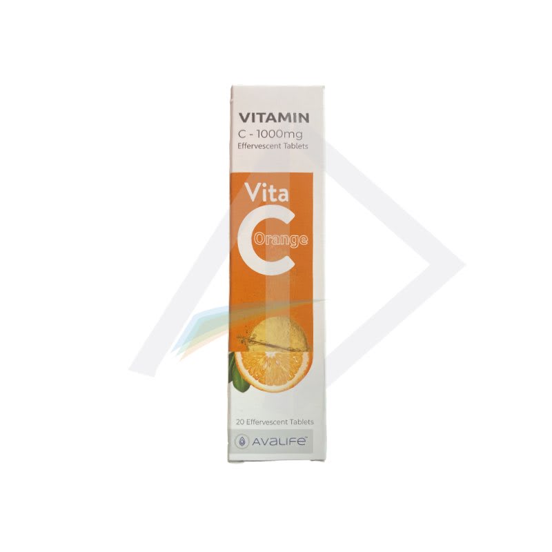 Avalife Vitamin C 1000mg Effervescent tablets 20's