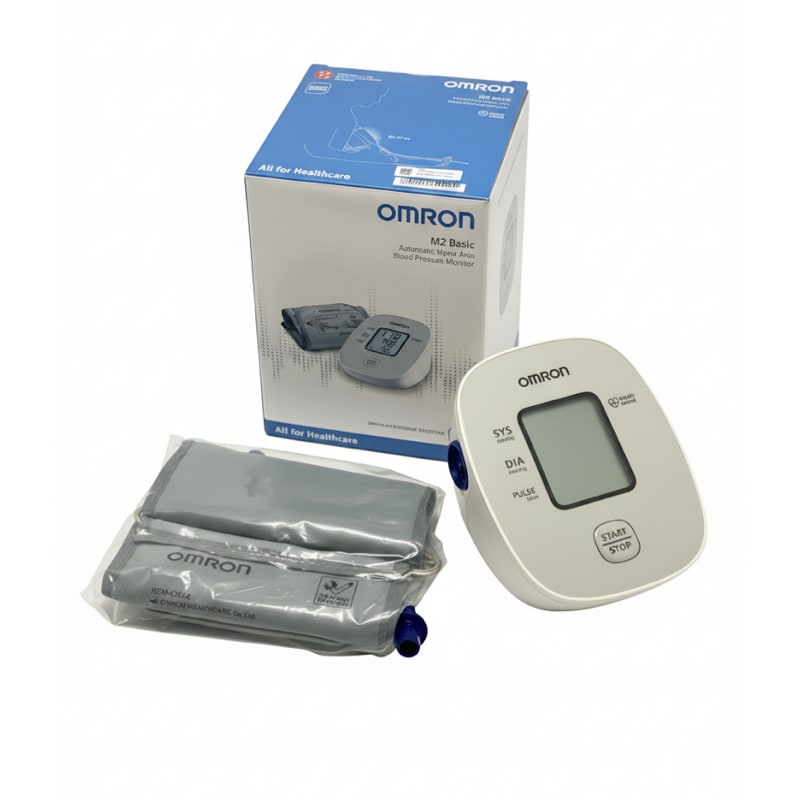 Omron M2 Digital Automatic Upper Arm Blood Pressure Monitor - 1 Unit