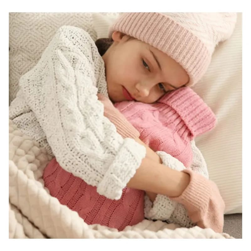 Leakproof Rubber Hot Water Bottle - 1 Unit