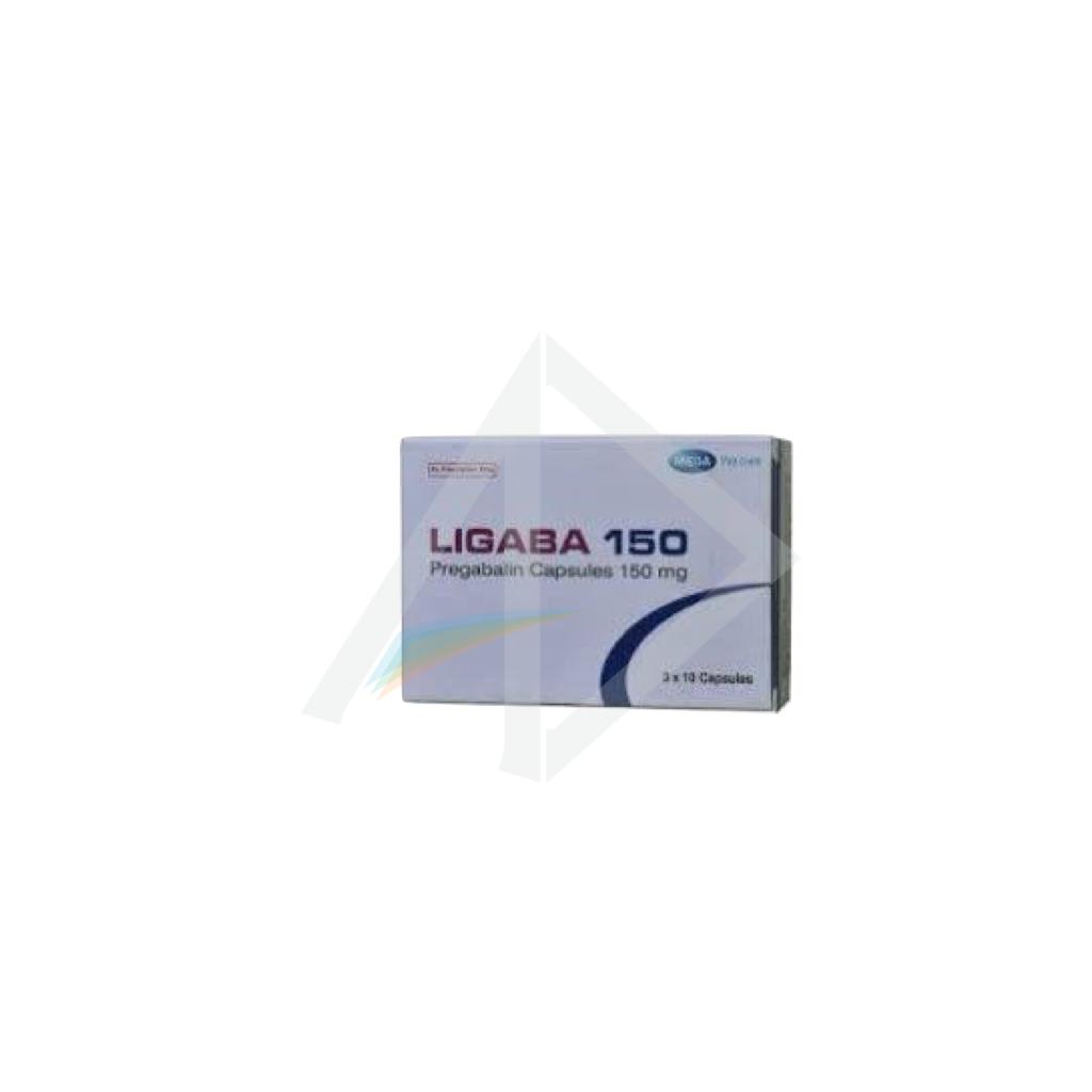 Ligaba 150mg Pregabalin Capsules - 1 Strip of 10 Capsules