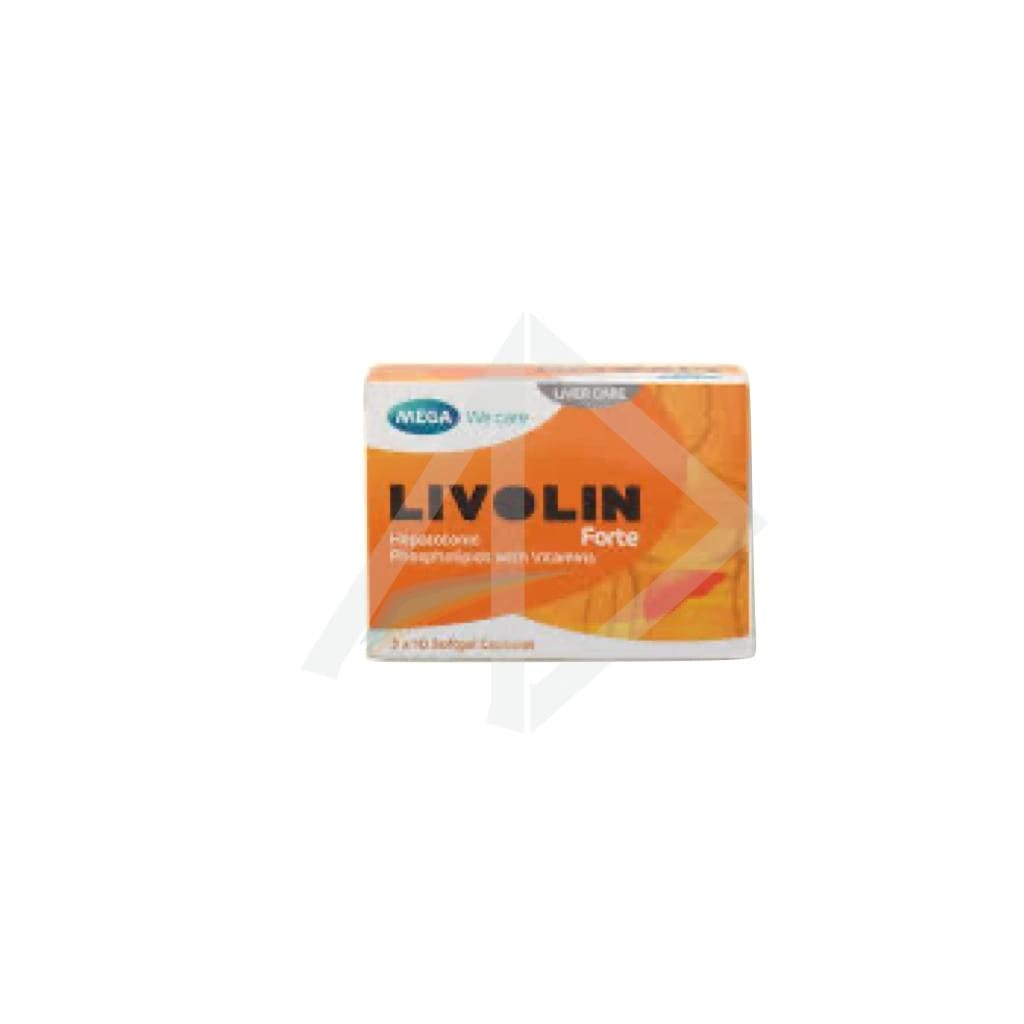 Livolin Forte Essential Phospholipids Capsules - 1 Strip of 30 Capsules