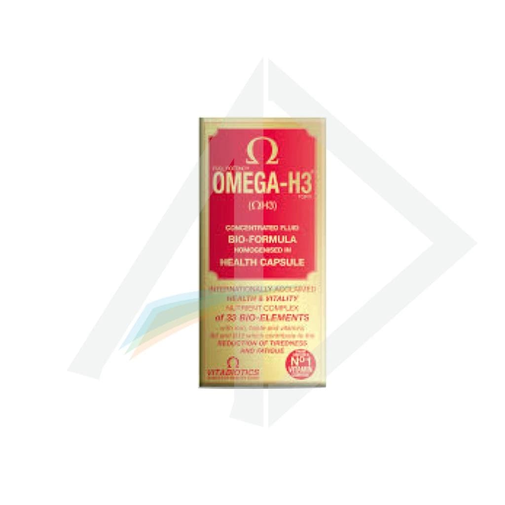 Vitabiotics Omega-H3 Advanced Multivitamin - 1 Pack of 30 Capsules