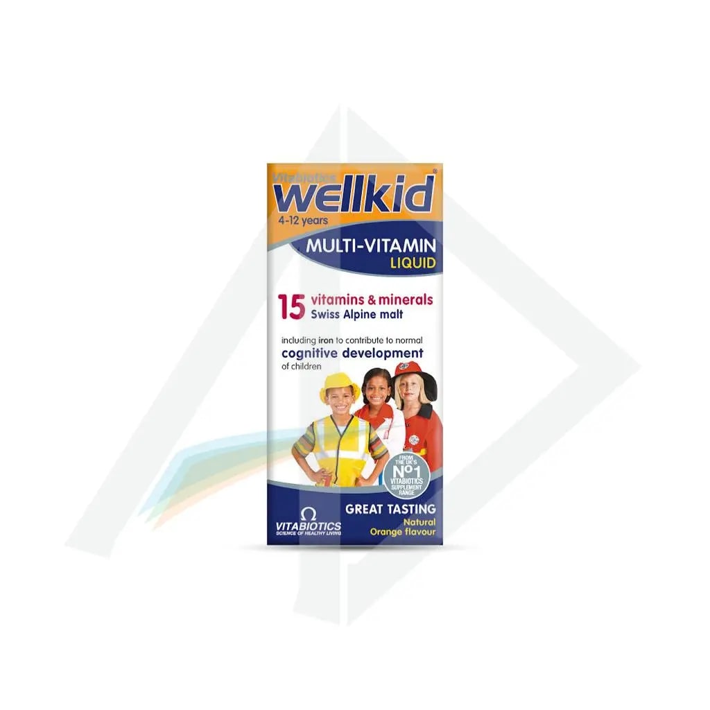 Vitabiotics Wellkid Multivitamin Liquid - 150ml Bottle