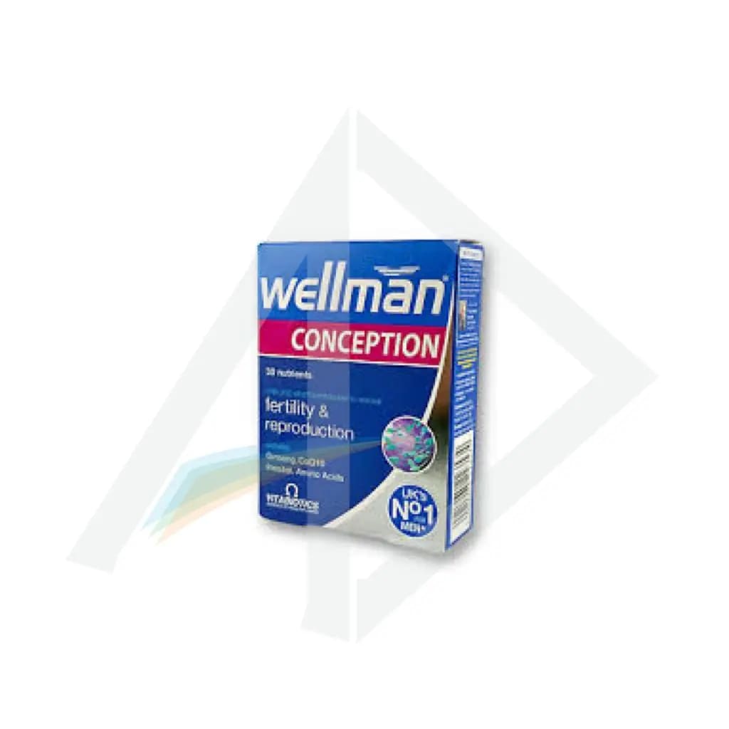 Vitabiotics Wellman Conception Male Fertility - 1 Pack of 30 Tablets