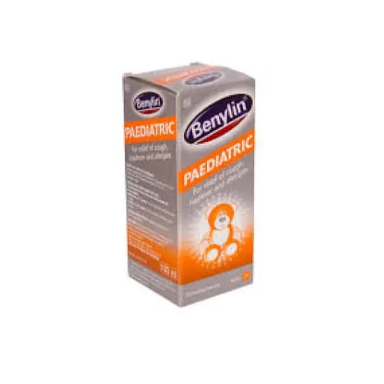 Benylin 7mg Diphenhydramine Cough Syrup - 100ml Bottle