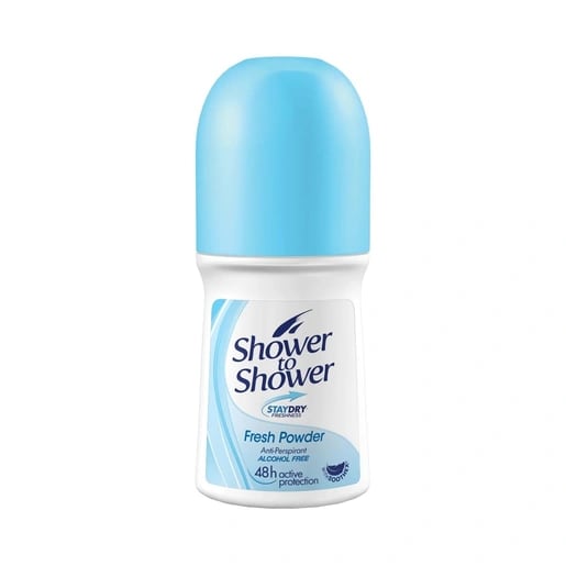 Shower to Shower Antiperspirant Roll-On Deodorant - 50ml