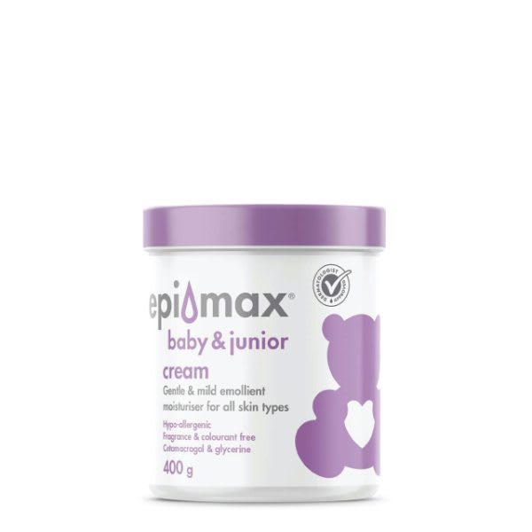 Epimax Junior &amp; Baby Emollient Cream - 400g Tub