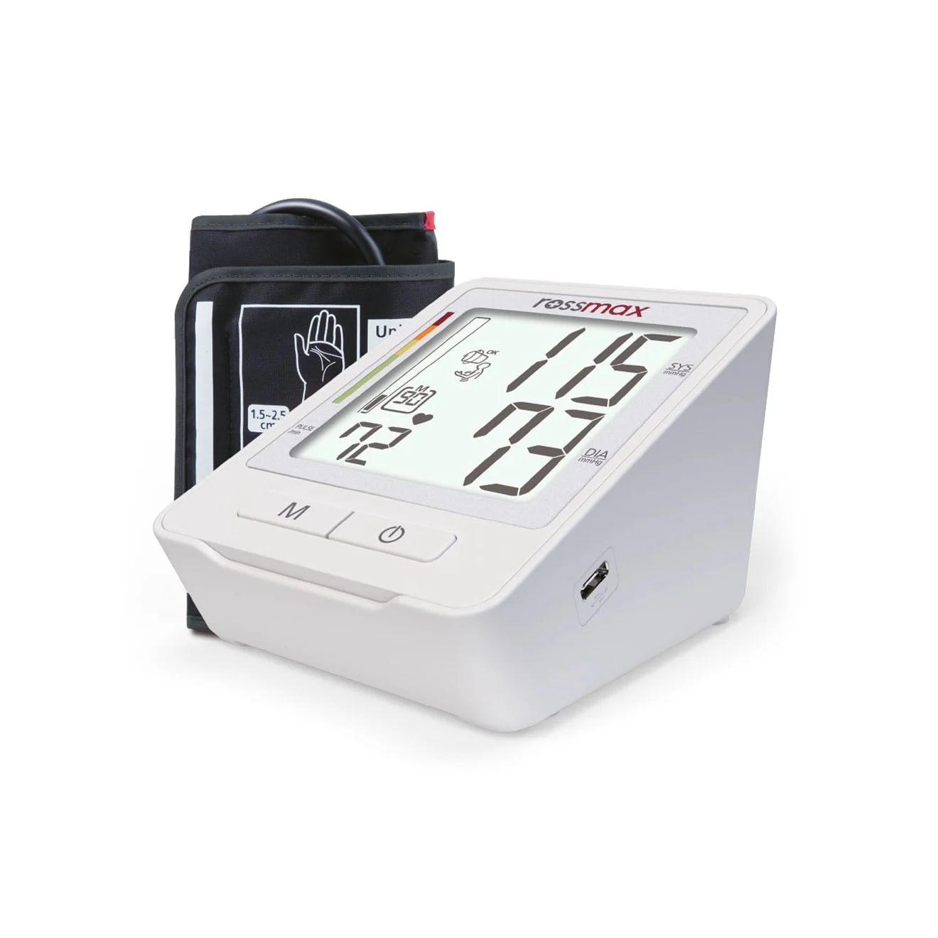 RossMax Digital Upper Arm Blood Pressure Monitor - 1 Unit