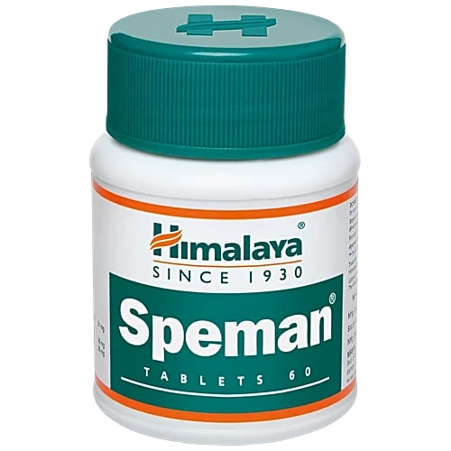 Himalaya Speman Male Fertility Support Tablets - 1 Bottle of 60 Tablets