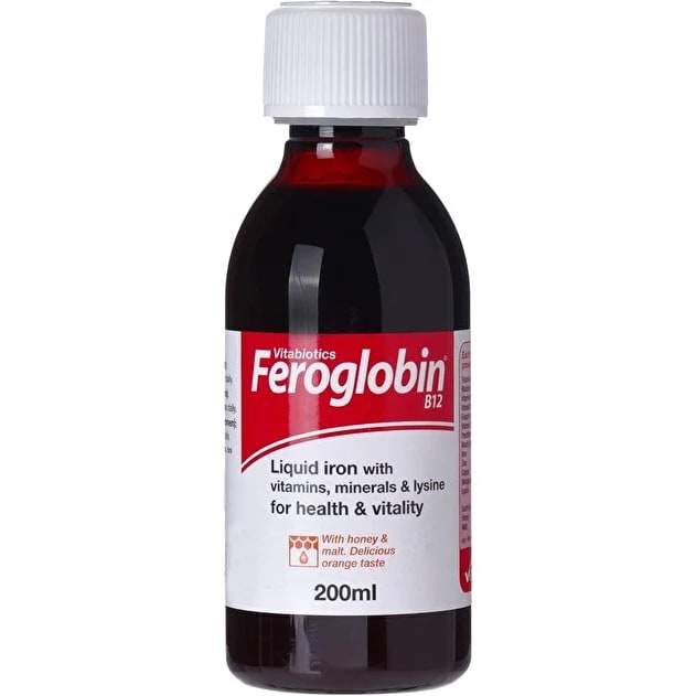 Vitabiotics Feroglobin Gentle Iron Liquid - 200ml Bottle