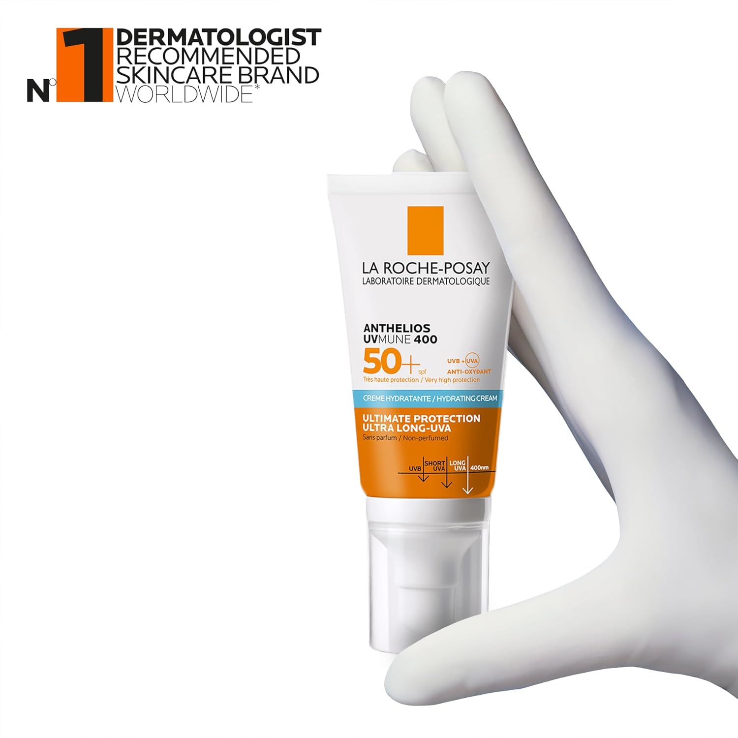 La Roche-Posay Anthelios Ultra Hydrating Facial Sunscreen Cream SPF 50+ - 50ml