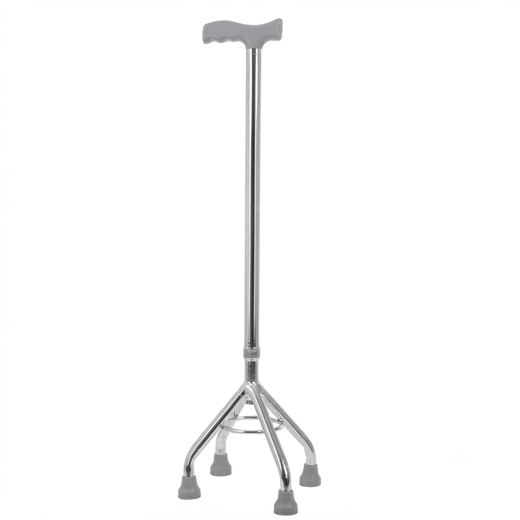 Adjustable Quadruped Walking Stick - 1 Unit