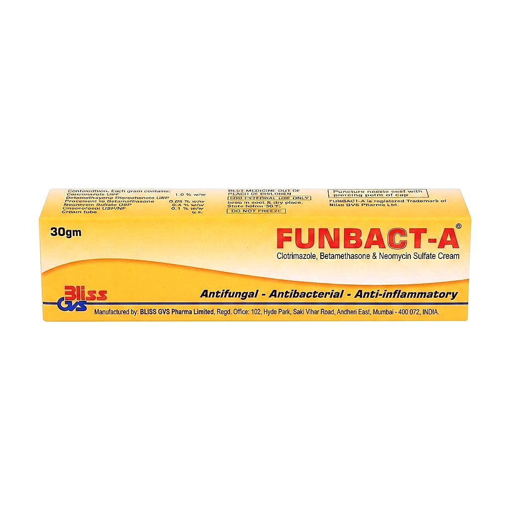 Funbact-A Cream - 30gm