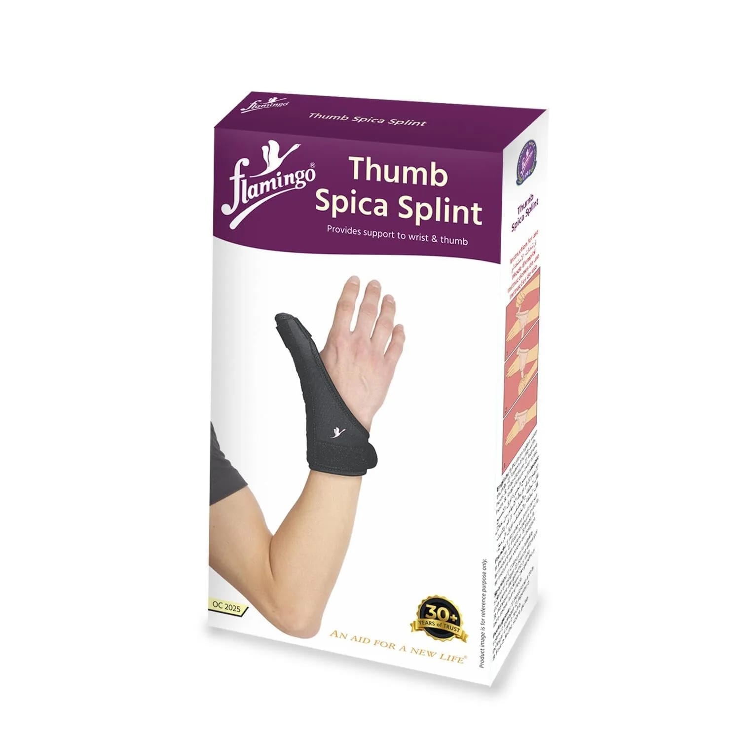 Flamingo Thumb Spica Splint
