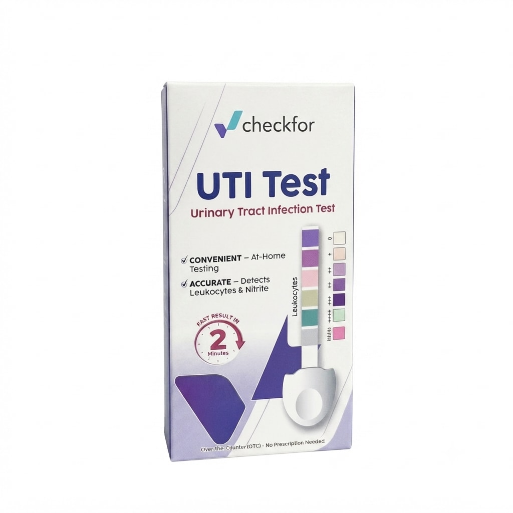 Check For UTI Rapid Diagnostic Test Strips - 1 Kit