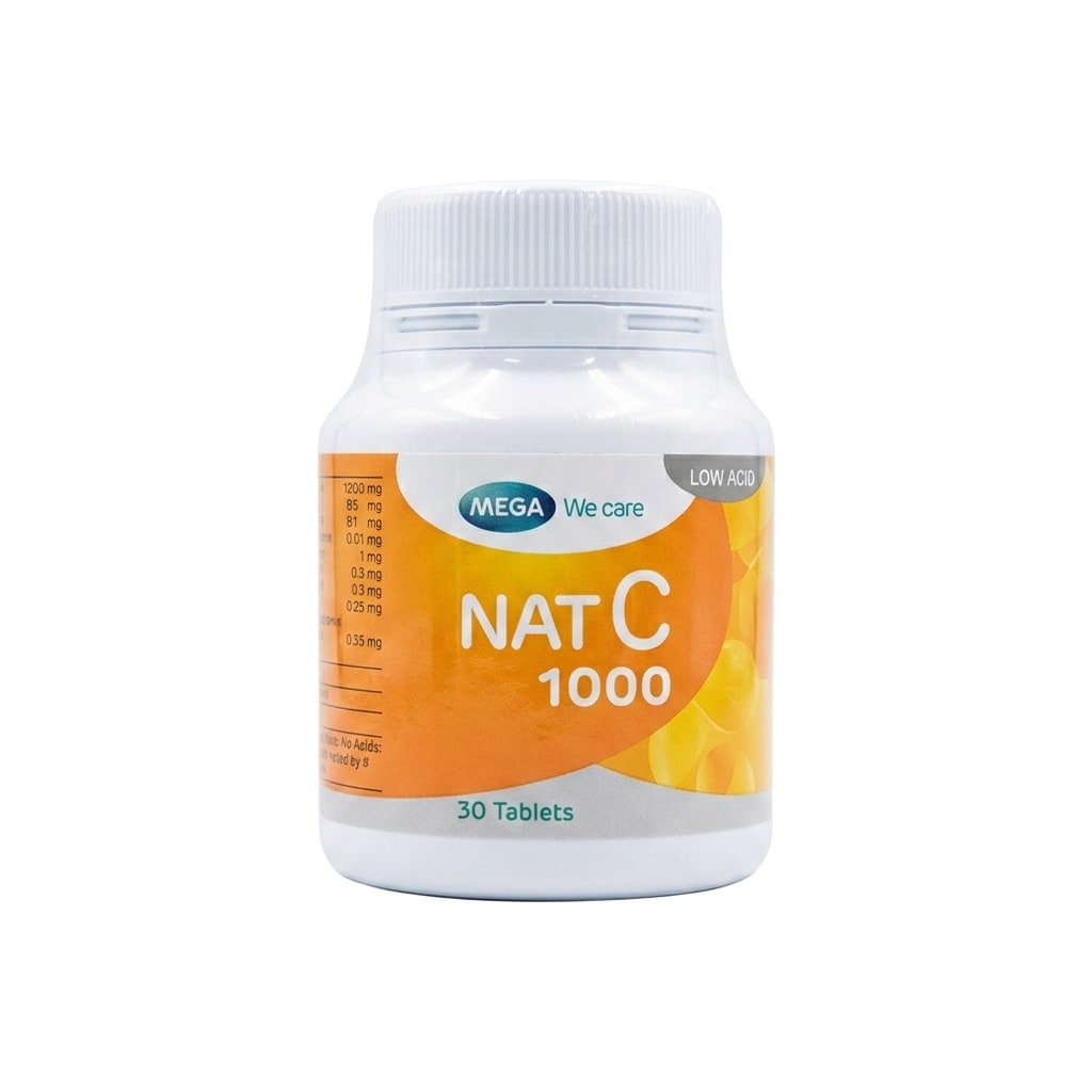 Mega Nat C 1000mg Tablet -30's