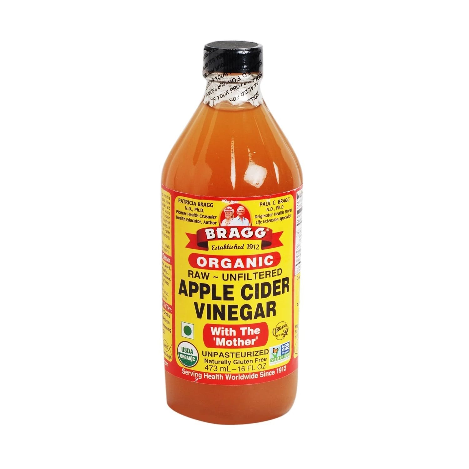 Organic Apple Cider Vinegar Liquid Supplement - 500ml Bottle