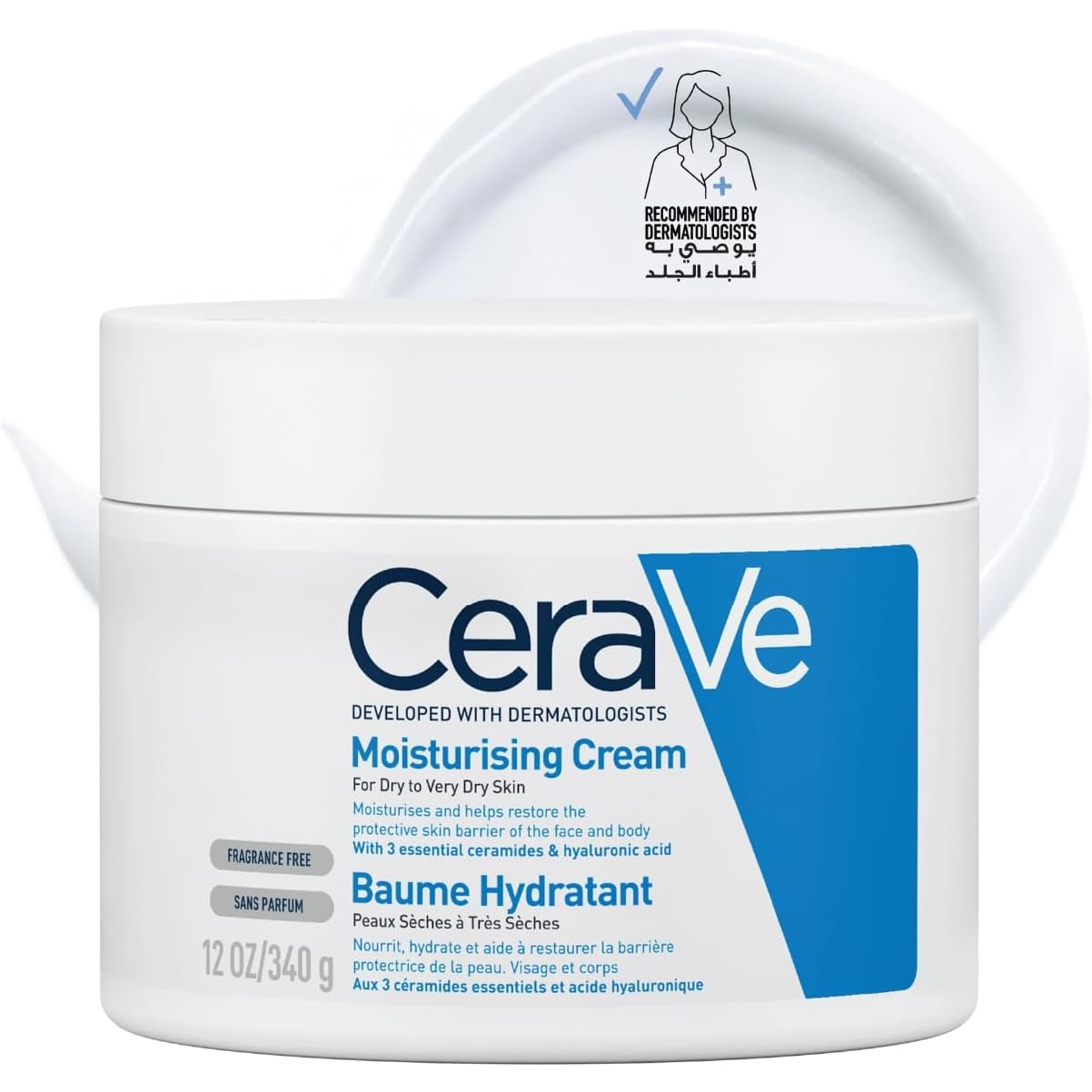 CeraVe Moisturizing Cream - 340g Tub