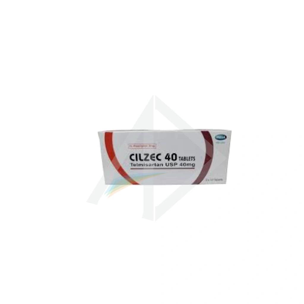Cilzec 40mg Telmisartan Tablets - 1 Pack of 30 Tablets