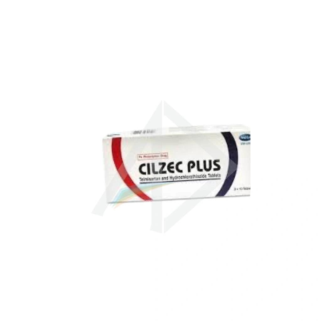 Cilzec Plus 80mg/12.5mg (Telmisartan & HCTZ) Tablets - 1 Pack of 30 Tablets