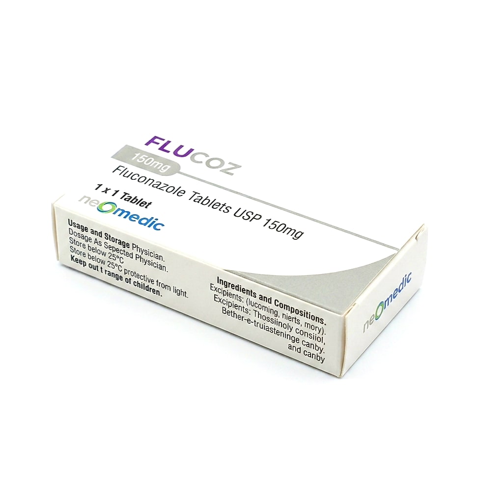 Flucoz 150mg Fluconazole Tablets - 1 Strip of 1 Tablet