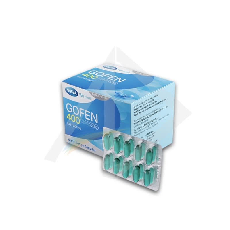 Gofen 400 Capsules - 10's