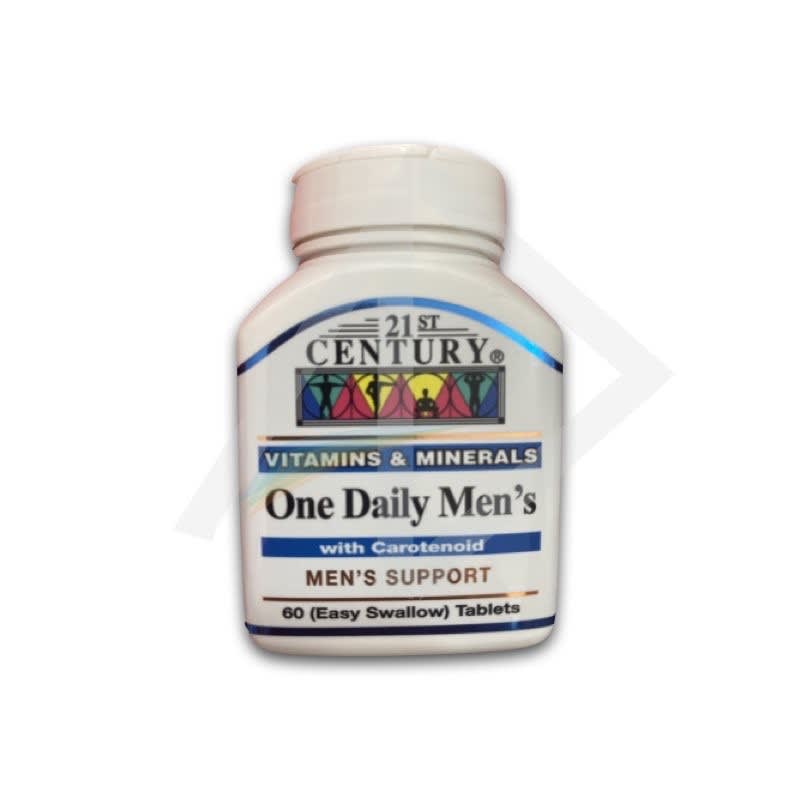 One Daily Men Multivitamin with Carotenoids, 60 Tablets