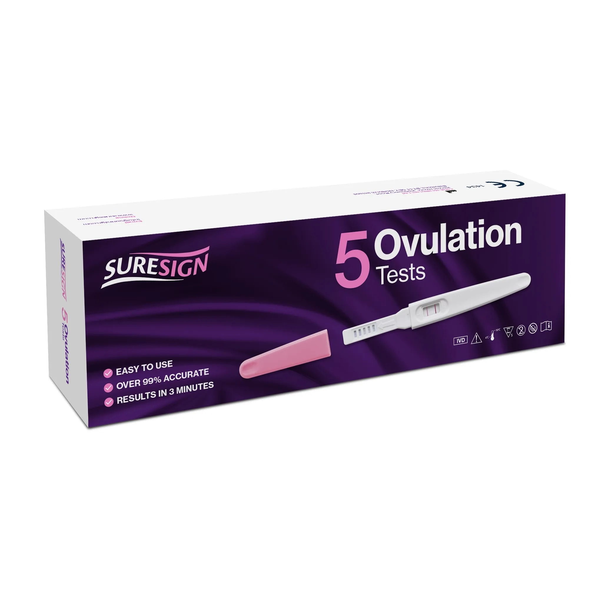 SureSign Ovulation Test Strips - 1 Pack of 5 Strips