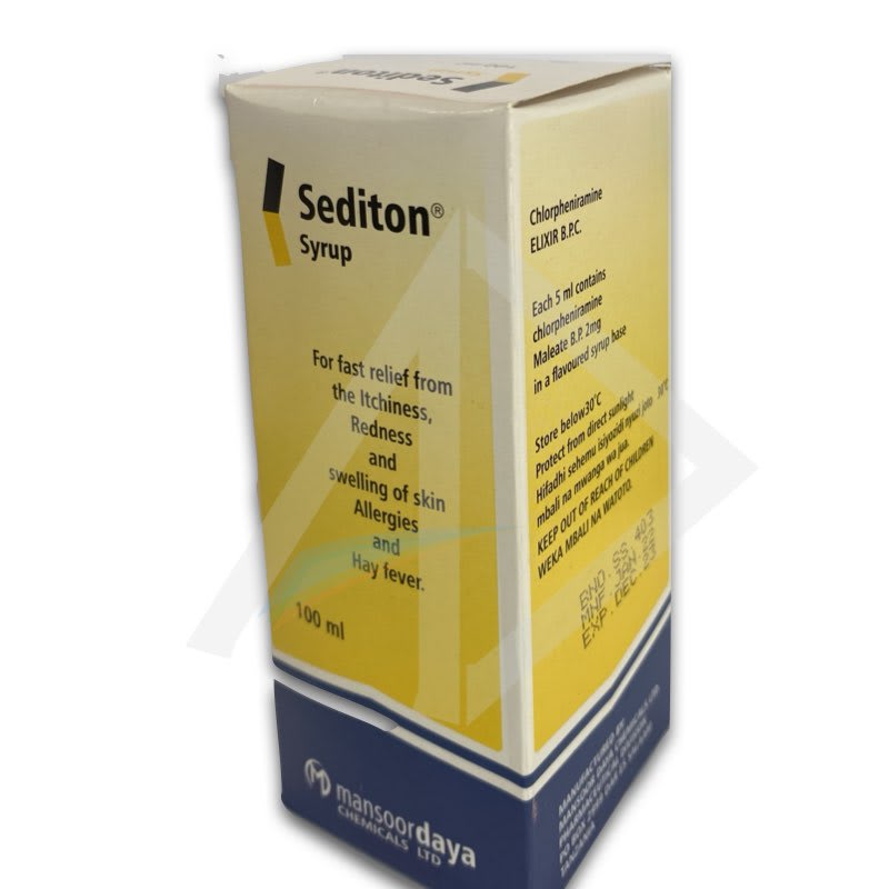 Sediton Oral Elixir, 100mls