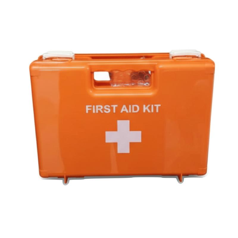 Heavy Duty Orange Plastic Container (Empty)