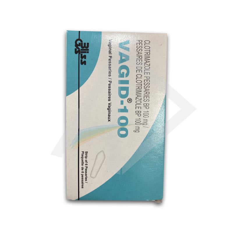 Vagid-100 Pessaries,6's