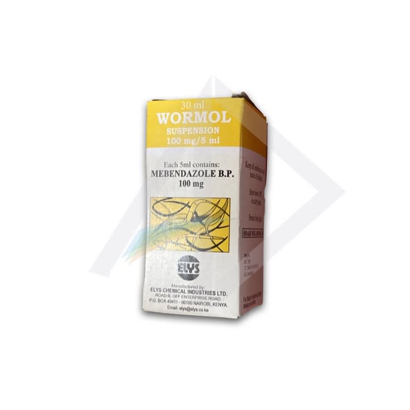 Wormol Suspension 100mg, 5 mls